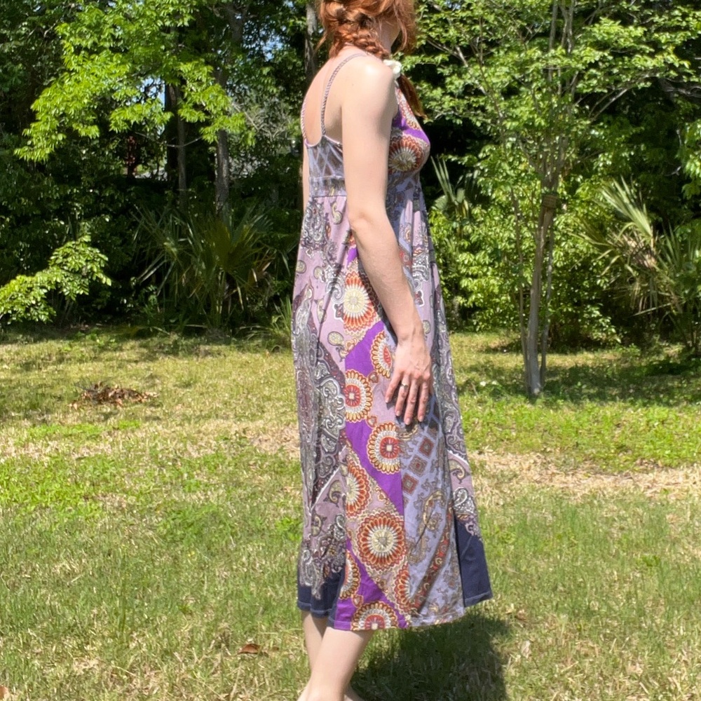 3/$30🪩 Lucky Brand Midi Dress - Picture 4 of 6